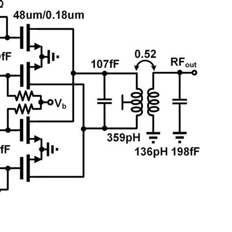 A Schematic Of The Implemented Variable Gain Amplifier Vga B