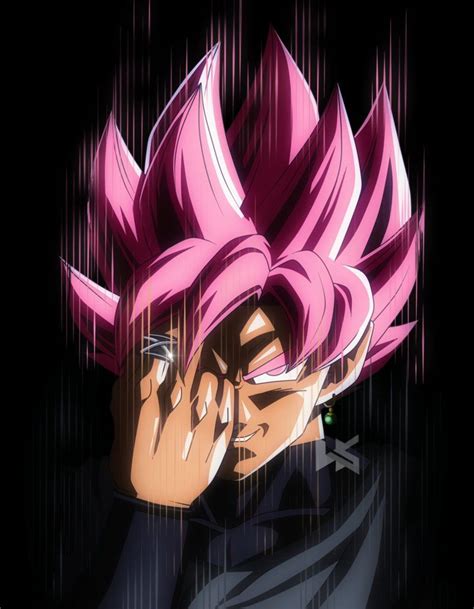 Goku Black Ssj Rose By Hkartworks Dragon Ball Art Goku Anime