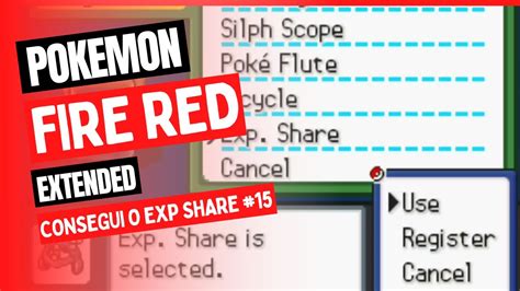 Consegui O Exp Share Pokemon Fire Red Extended 15 Youtube