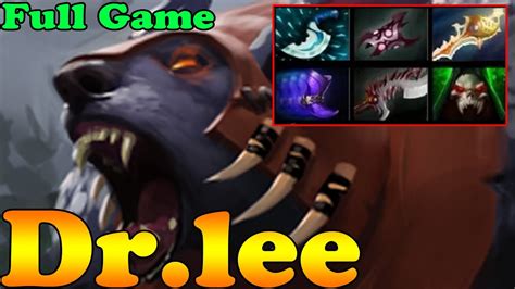 Dota Dr Lee Plays Ursa Full Game Pub Match Gameplay Youtube