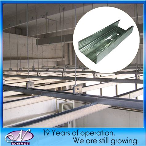 Ceiling T Runner Steel Channel Standard Sizes For The Construction Buy ...