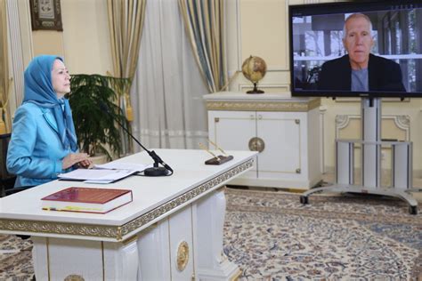 Maryam Rajavi meets Senator Thom Tillis, a senior member of…