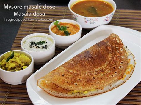 Authentic Mysore Masala Dosa Recipe Explained With Step By Step