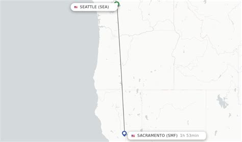 Direct Non Stop Flights From Seattle To Sacramento Schedules