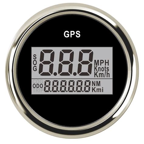 Mm Gps Speedometer Odometer Digital Boat Speedometer Gauge