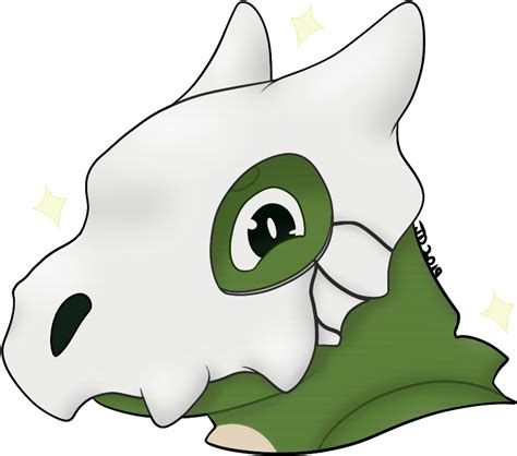 Drew A Shiny Cubone For My Partner A Few Days Back Clipart Large Size