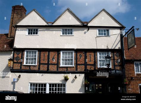 The White Hart Hotel Dorchester On Thames Oxfordshire Stock Photo Alamy