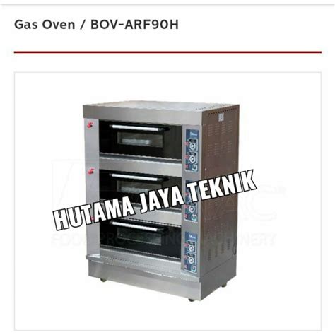 Jual Mesin Gas Oven Bov Arf H Fomac Shopee Indonesia