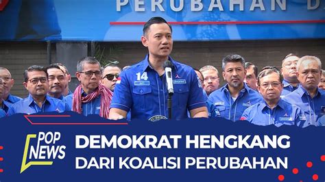 Demokrat Hengkang Dari Koalisi Perubahan Dan Cabut Atribut Berfoto