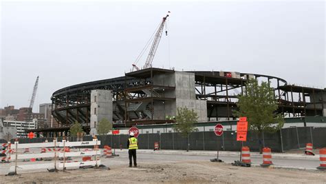 Timelapse Video The Rise Of The New Detroit Red Wings Arena