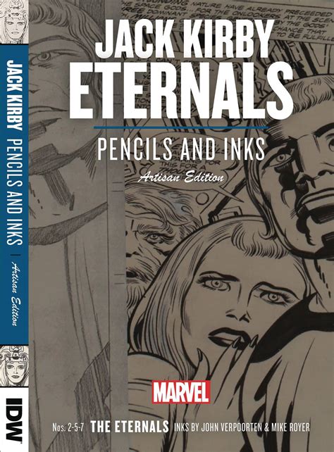 Jun241244 Jack Kirby Eternals Pencils And Ink Artists Ed Hc Previews World