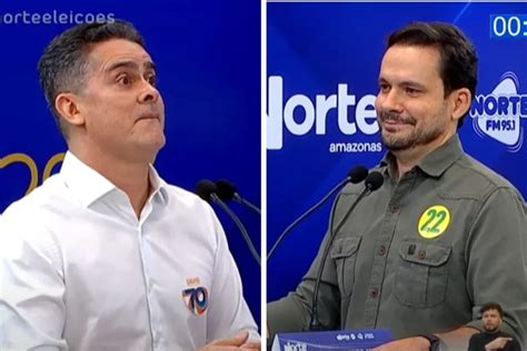 Primeiro Debate Do Segundo Turno Entre David Almeida E Alberto Neto Tem