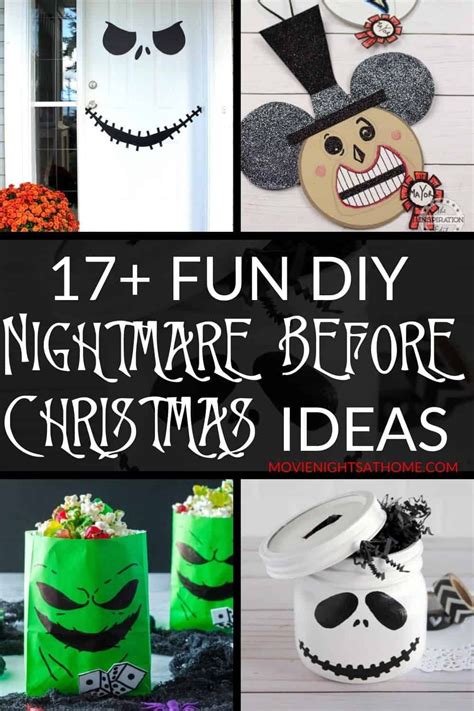 20 diy nightmare before christmas decorations crafts – Artofit