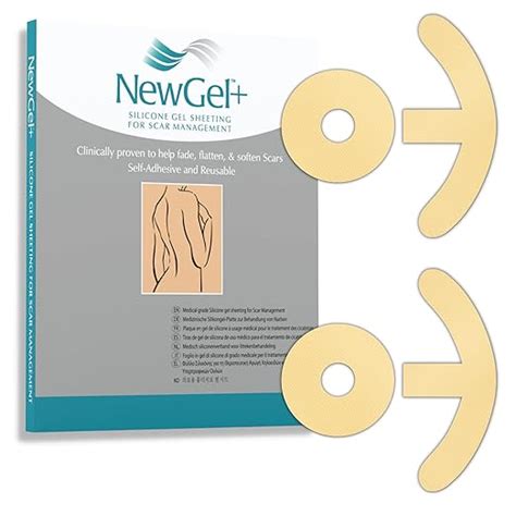 Newgel Advanced Silicone Scar Treatment Sheets For Breast Reconstruction Surgery