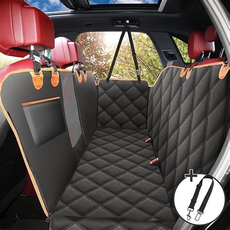 KYG Cubierta Asiento Coche Perro Alfombra De Asiento Coche Mascota Con