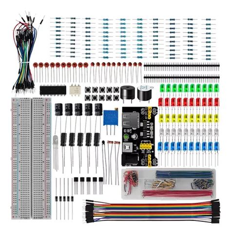 Kit De Componentes Electrónicos Para Arduino Uno R3 Meses Sin Interés