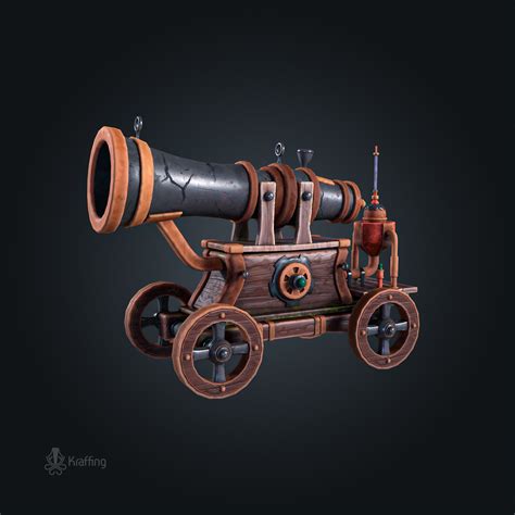 Artstation Pirate Cannon