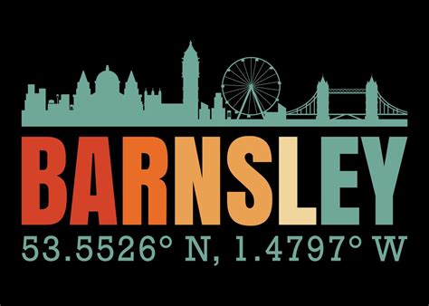 Barsley City Skyline Poster Picture Metal Print Paint By Hexor