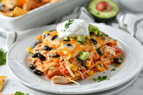 Mexican Chicken Casserole Insanely Good