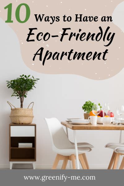 10 Ways To Have An Eco Friendly Apartment Greenify Me