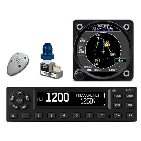 Garmin GTX 345 + GI 275 Bundle ADS-B In/Out Traffic and Weather Display ...