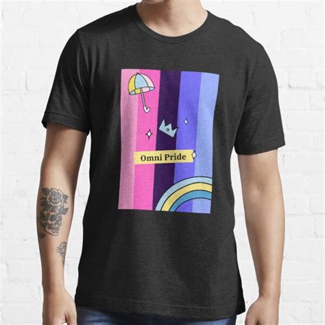 Omni Pride Omni Pride Flag Cute Omni Pride Omnisexual Pride T Shirt