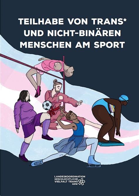 Regenbogenportal Teilhabe Von Trans Und Nicht Bin Ren Menschen Am Sport