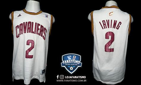 Camisa Do Cleveland Cavaliers Oficial Adidas Anos 2010 2 Kyrie Irving