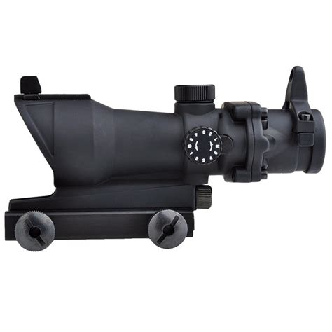 Aim O Lunette de visée 4X32 type ACOG Aluminium Noir Elite Airsoft