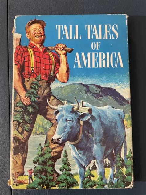 TALL TALES OF America Par Irwin Shapiro 1959 Paul Bunyan John Henry