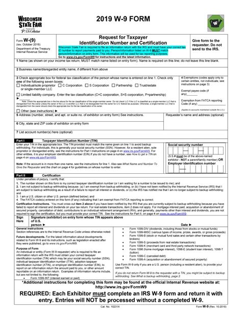 Blank W9 Form For 2021 Calendar Template Printable