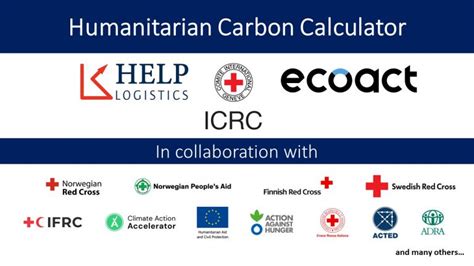 Humanitarian Carbon Calculator Climate Charter