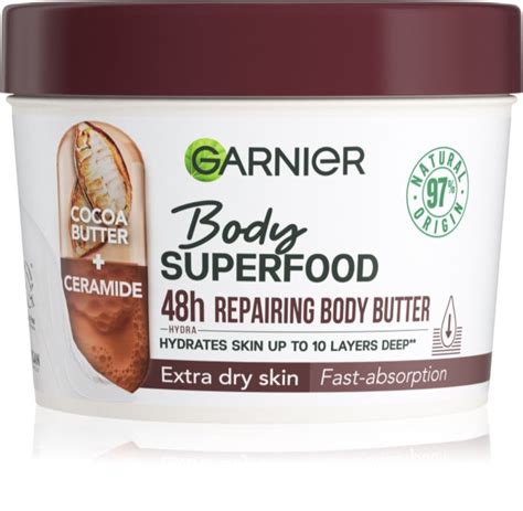 Garnier Body SuperFood Burro Nutriente Corpo Con Cacao Notino It