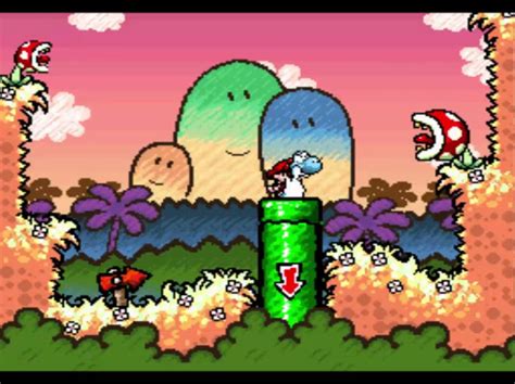 Let´s Play Super Mario World 2 Yoshis Island German 2 Pilzgrotte Alarm Youtube