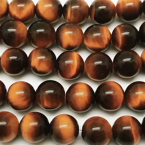 Tiger Eye Round Bead Craftstones