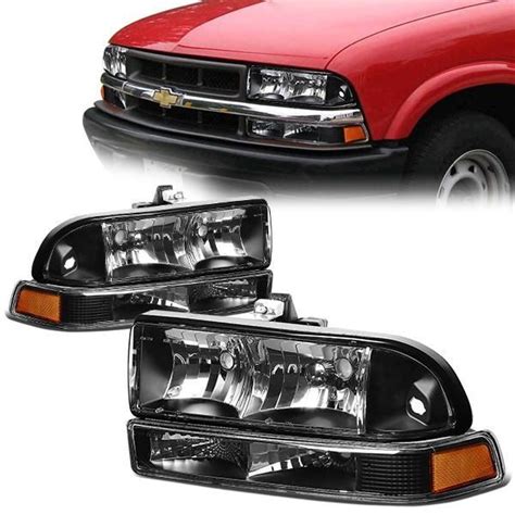 Factory Style Headlights 98 04 Chevy S10 Blazer Chevy S10 S10