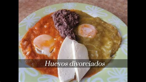 Huevos divorciados Receta Fácil YouTube