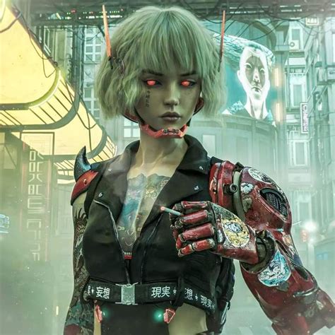 Pin By Tatuinno On Stuff Cyberpunk Character Cyberpunk Girl Cyberpunk Art