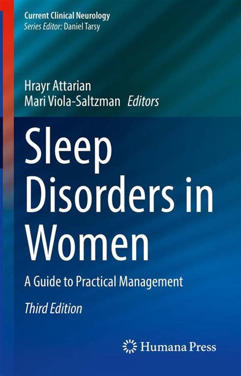 Current Clinical Neurology Sleep Disorders In Women Ebook