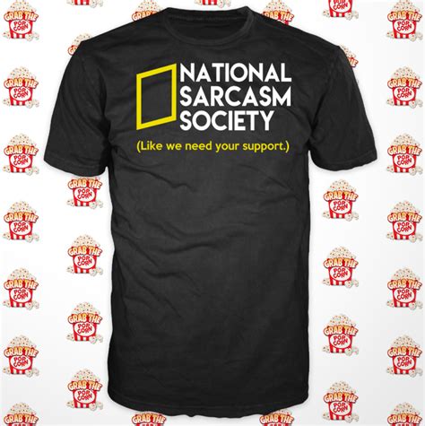 National Sarcasm Society Nss Shirt