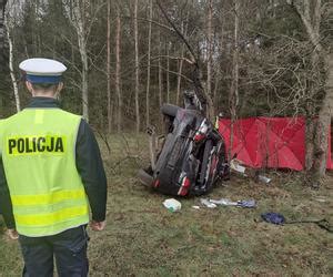 Biały Bór Śmiertelny wypadek na drodze krajowej nr 25 Dwóch mężczyzn