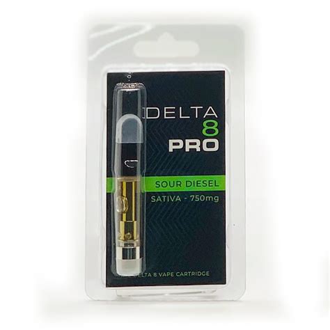 Sour Diesel Delta 8 Vape Cartridge 1ml D8 Cart Sativa