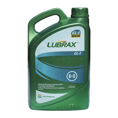 Aceite LUBRAX GL 5 80W90 4 L