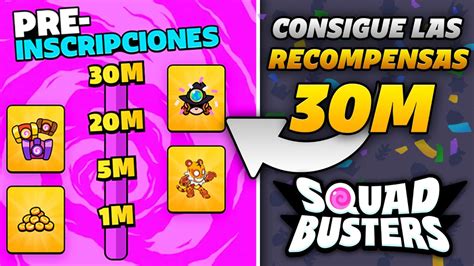 TODAS LAS RECOMPENSAS Que RECIBIMOS En SQUAD BUSTERS 30M DE PRE