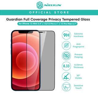 Nillkin Guardian Full Coverage Privacy Tempered Glass For Ip Pro Max