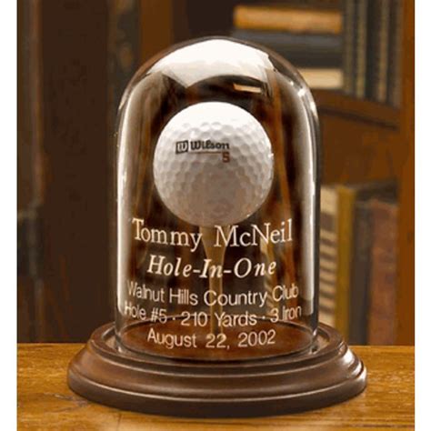 Personalized Hole In One Golf Ball Display Golf Ball Displays Golf