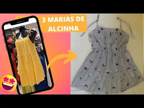 Diy Como Fazer Vestido Marias De Alcinhas Al As De Amarrar Costura