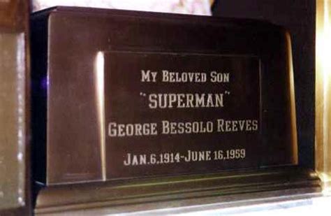 George Bessolo Reeves Find A Grave Photos Famous