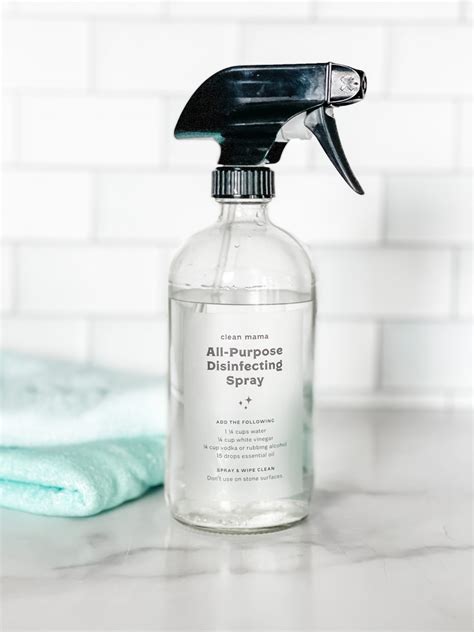 DIY All-Purpose Disinfecting Spray - Clean Mama