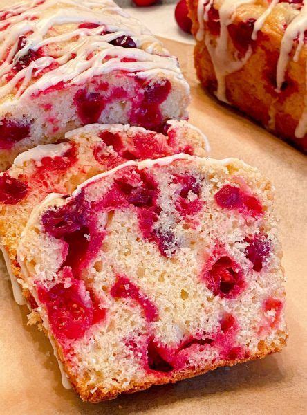 Cranberry Eggnog Bread Norine S Nest Cranberry Recipes Dessert